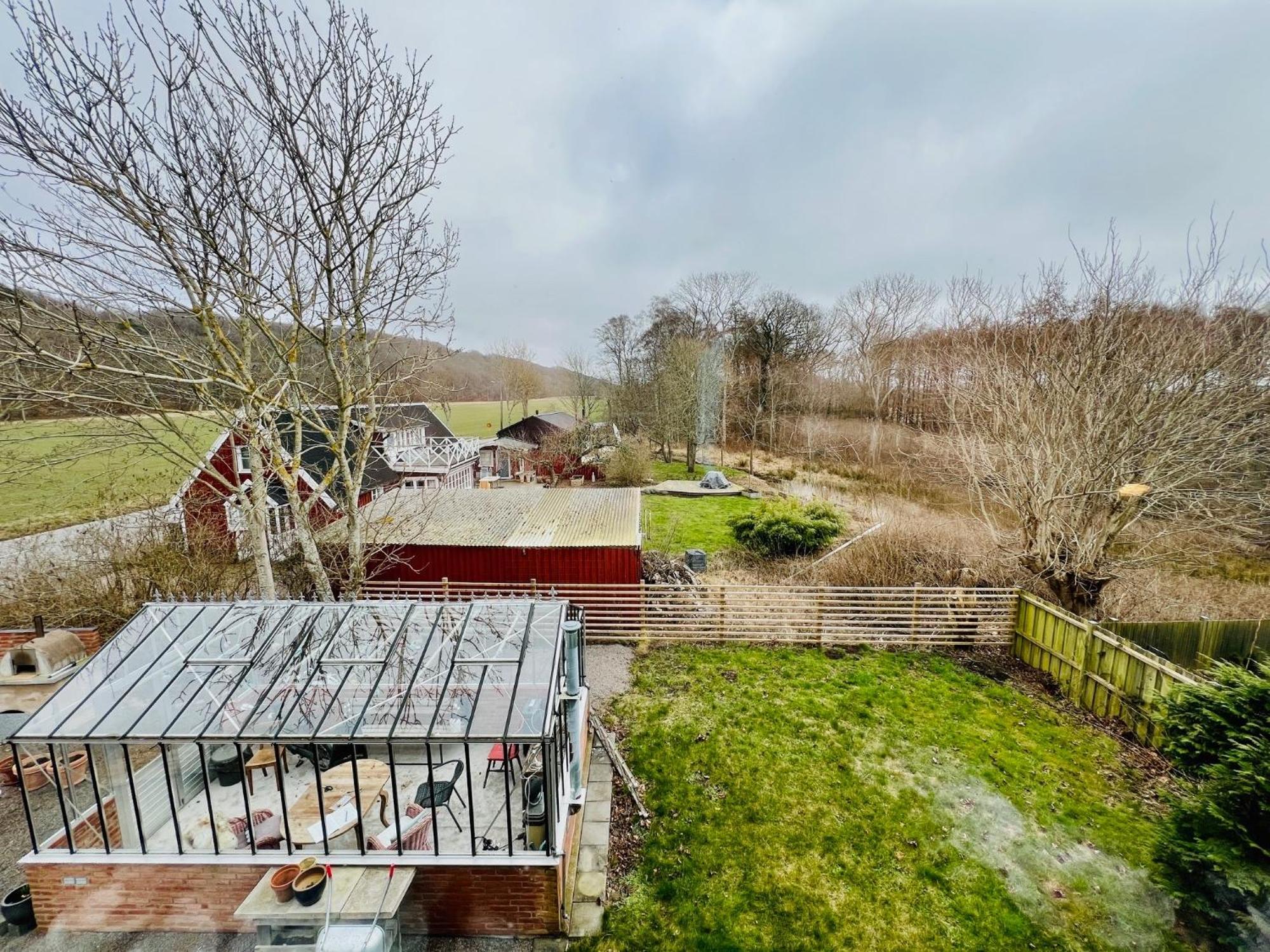 Penthouse-Laegenhet Med Tva Sovrum & Terass Med Havsutsikt Mölle Kültér fotó